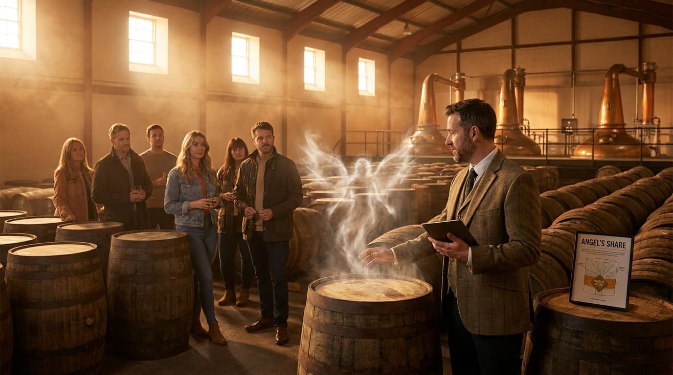 The Angel's Share: How Much Whisky Evaporates From a Cask?